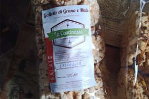Gallette di grano e mais piccole salate La Cascinassa